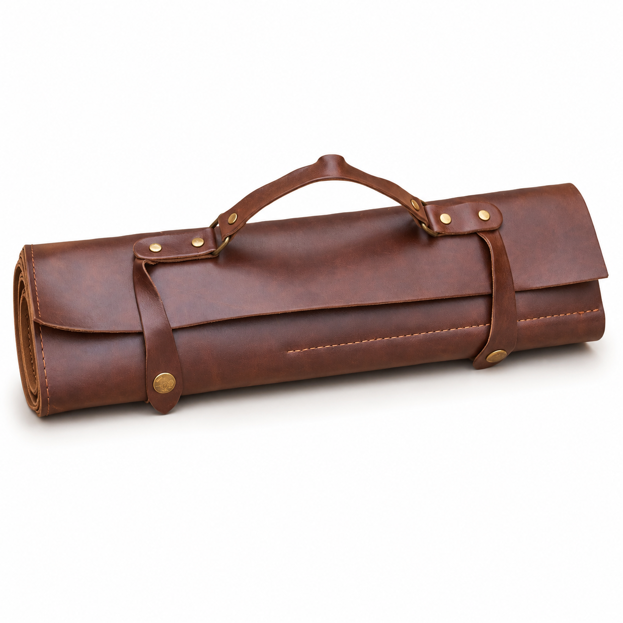 WONDERCHEF Professional Leather Knife Roll – 5-Slot Chef Knife Storage Bag